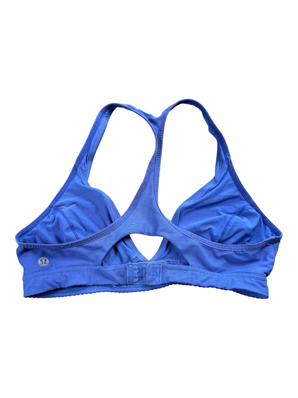 Lululemon Athletica Electric Blue Racerback Sports Bra - Picture 2 of 3